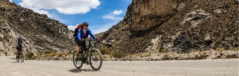 E bike journey Peru