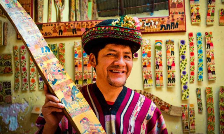 Ayacucho arts and crafts: Marcial Berrocal