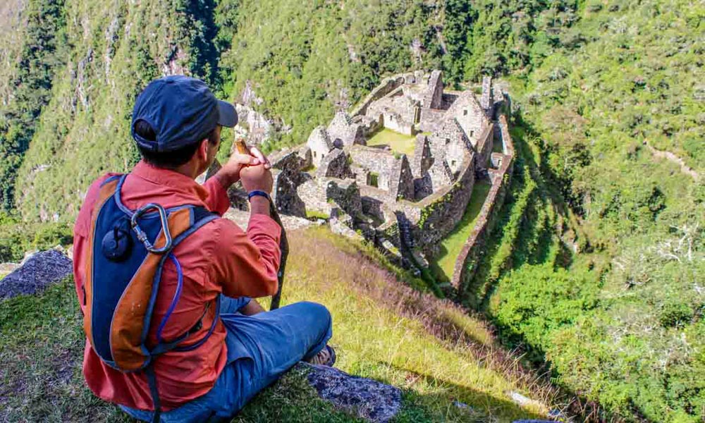 Inca trail to Machu Picchu