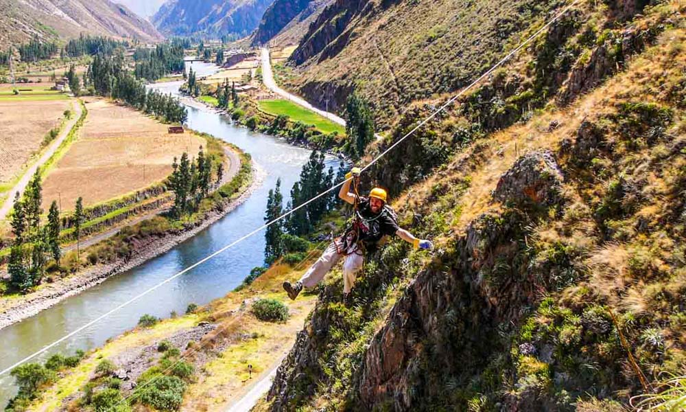 Via ferrata Peru Skylodge