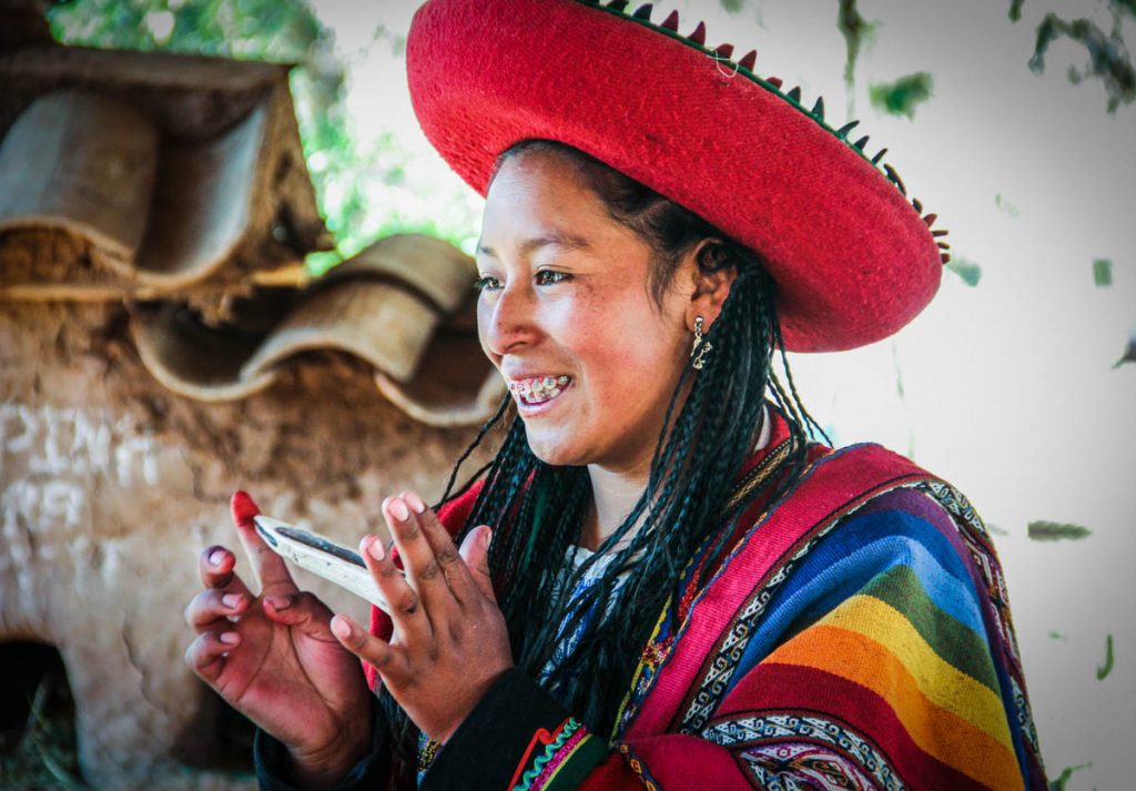 Textile workshop in Chinchero, Sacred Valley of the Incas