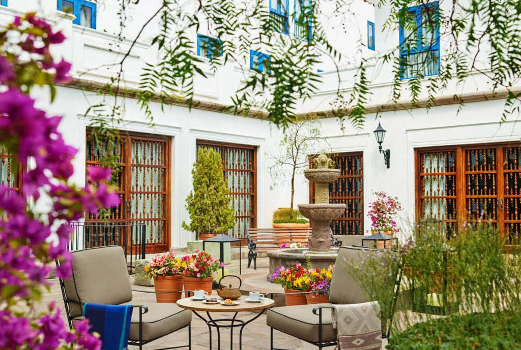 Casona Courtyard, Libertador Palacio del Inka